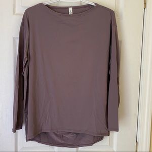 Lululemon Back in Action Long Sleeve, Purple